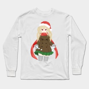 Christmas Anime Girl Long Sleeve T-Shirt